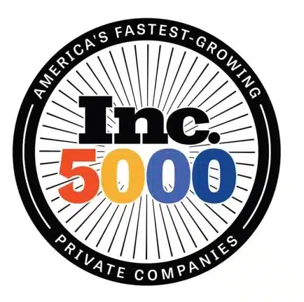 Inc. 5000, ranked No. 2137 in 2025
